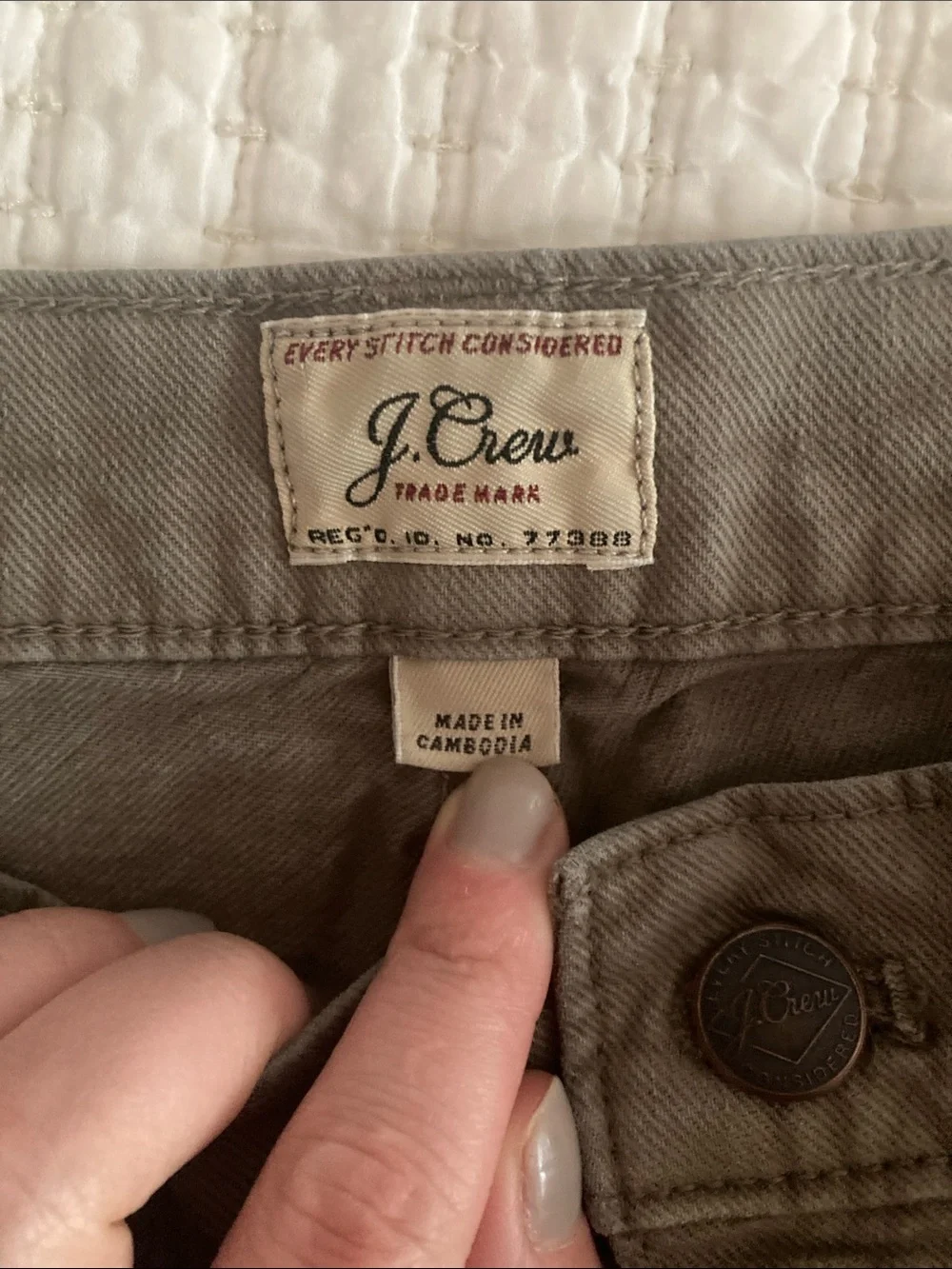 J. Crew crew pants